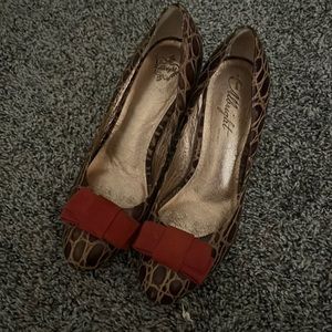 Miss Albright heels, purchased at Anthropologie.